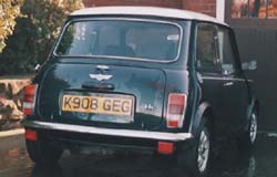 Mini - rear 3qtr (ish) shot